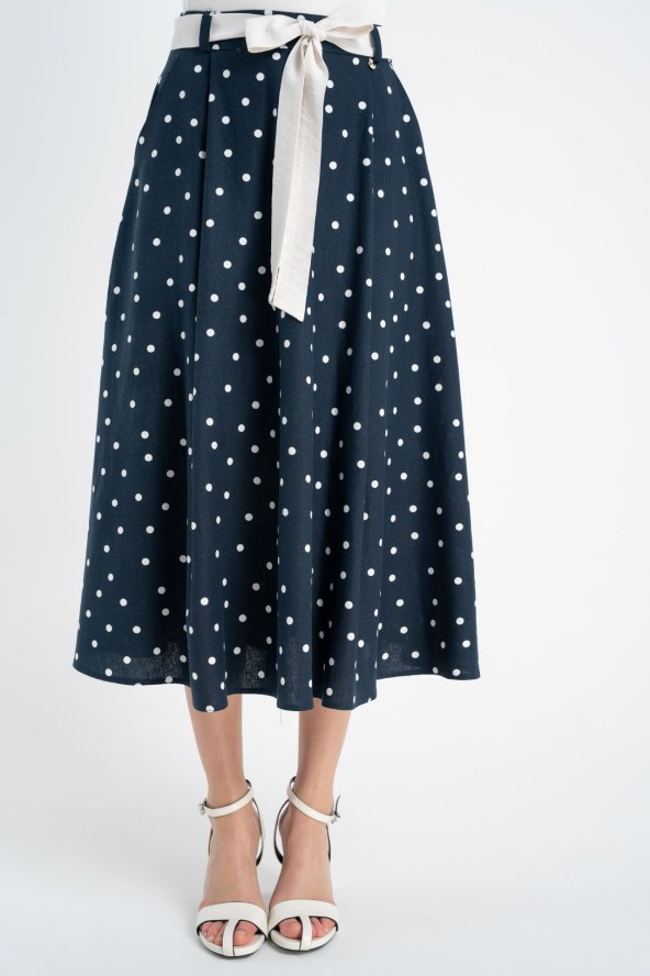 Spódnica Waja Navy Dots SS 25