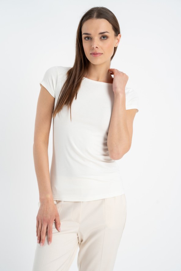 Bluzka Zora Ecru SS 25