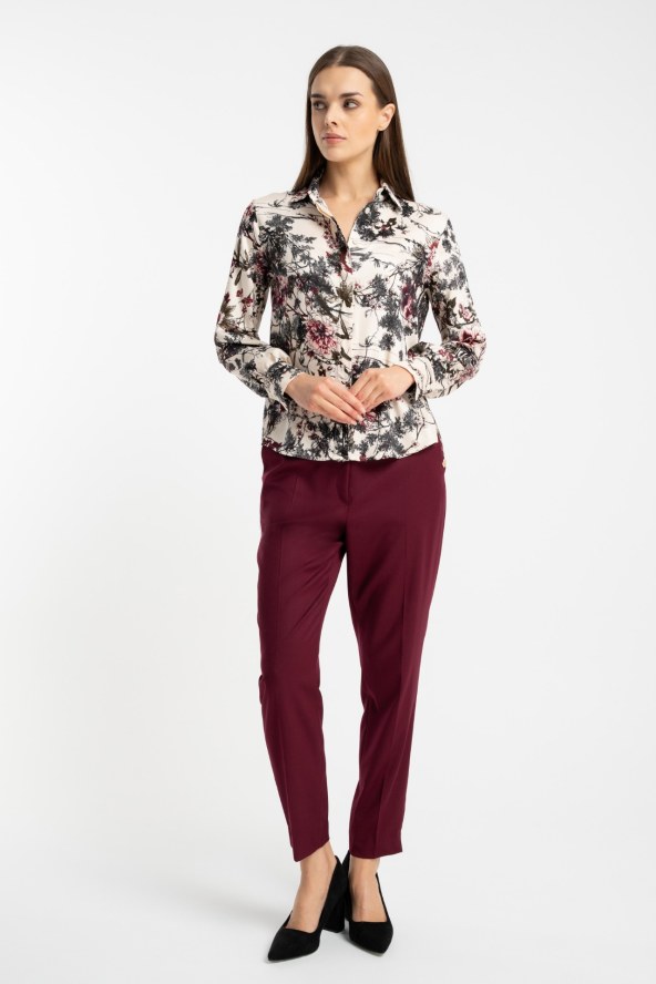 Bluzka Vera Japanese Flowers AW25