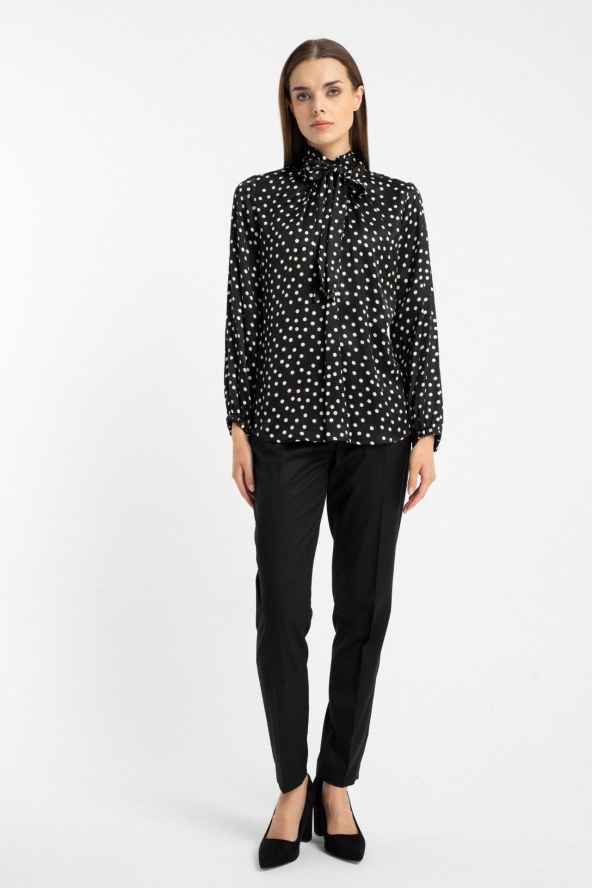 Bluzka Roma Black Dots AW25