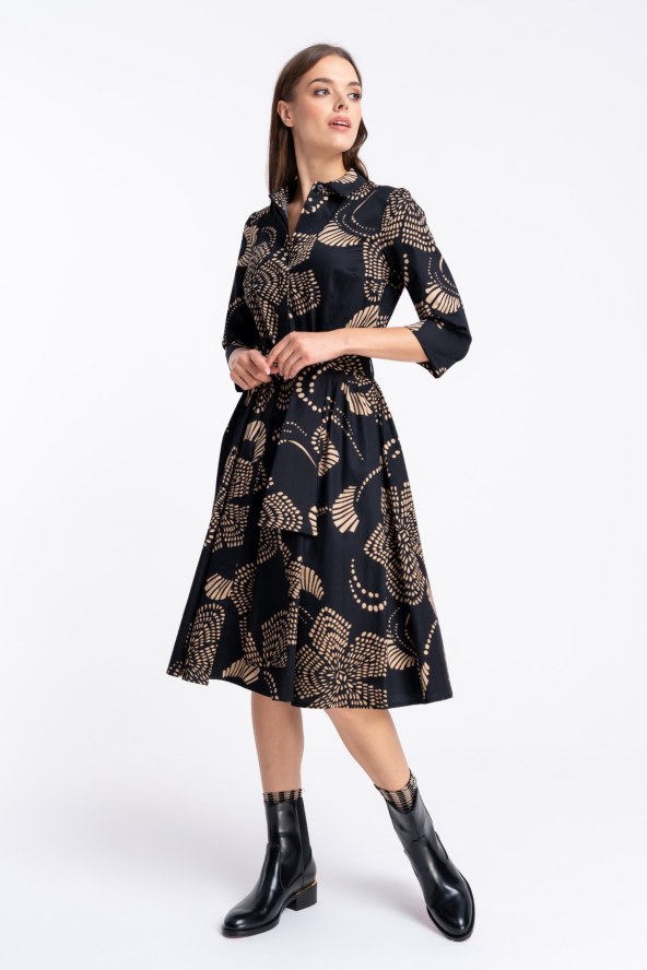 Sukienka Luiza Black&Beige AW25