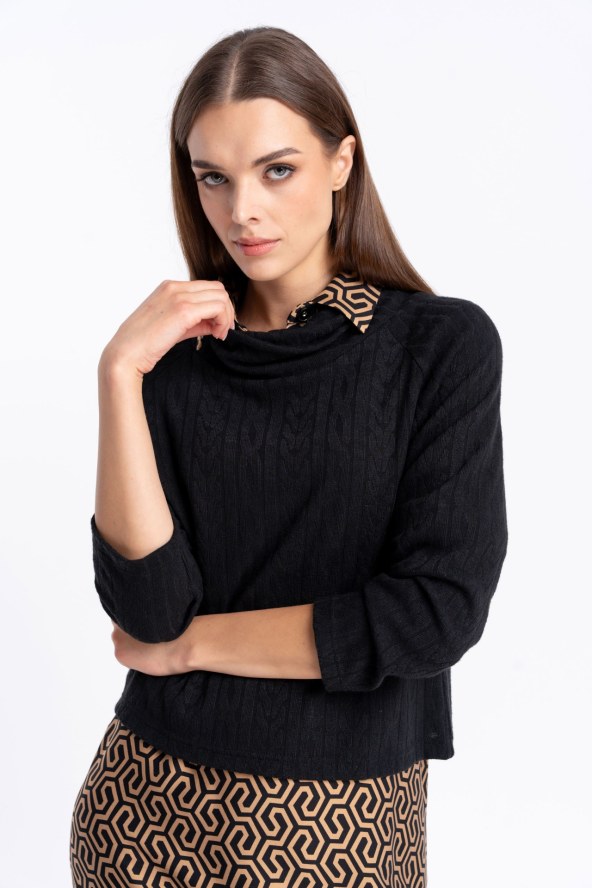 Sweter Esme Black AW25