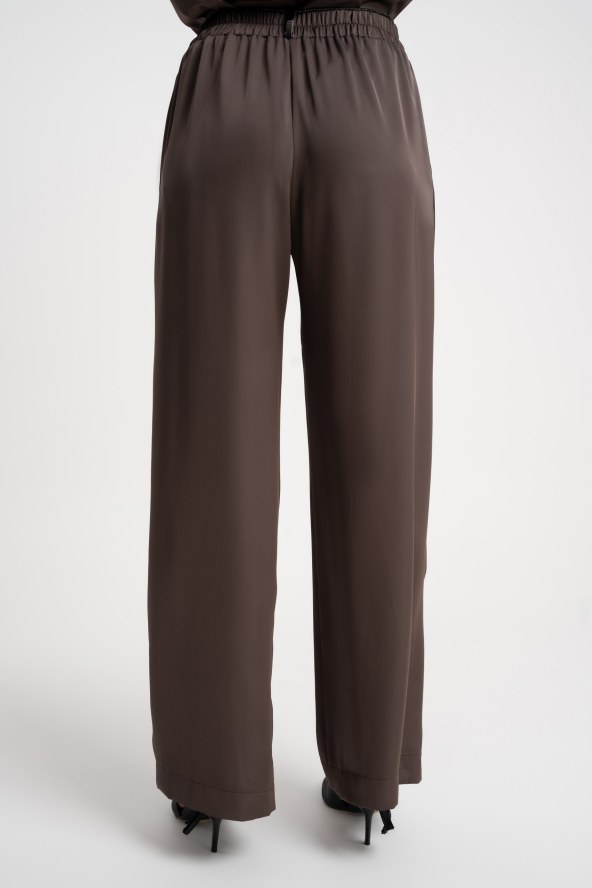 Spodnie Lexie Satin Brown AW25