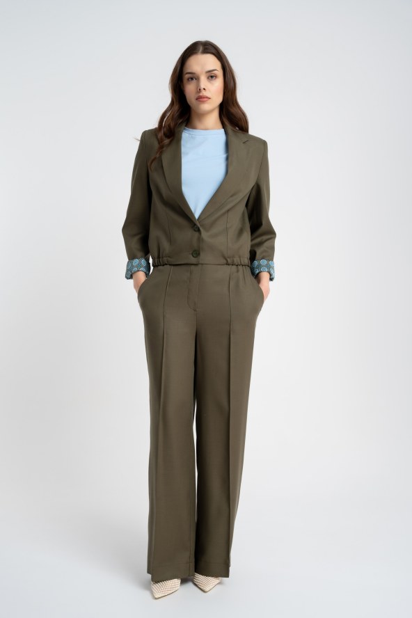 Spodnie Iris Khaki SS26