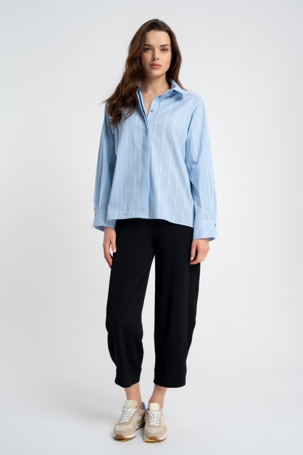 Bluzka Eloria Blue Stripes SS26