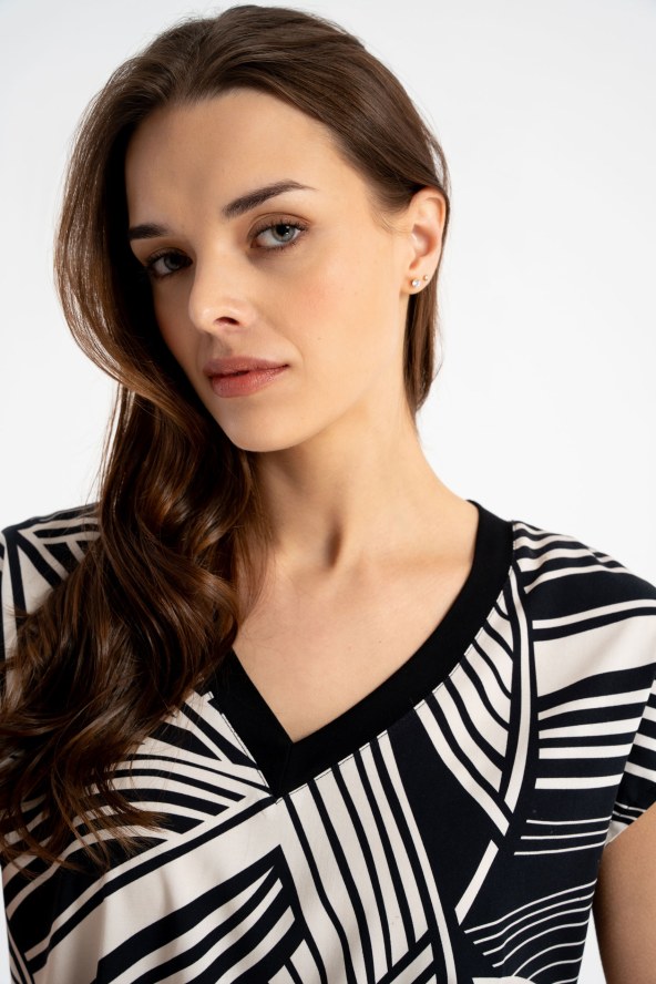 Bluzka Tina Modern Stripes SS26