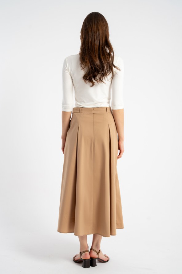 Spódnica Jun Beige SS26