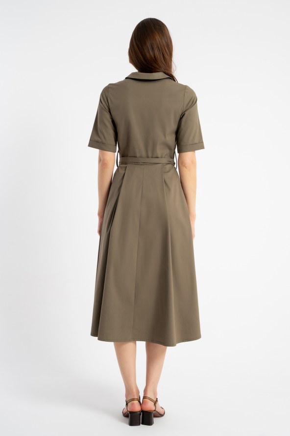 Sukienka Paola Khaki SS26