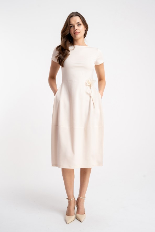 Sukenka Rebeca Light Beige SS26
