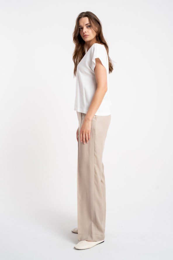 Spodnie Iris Dark Beige SS26