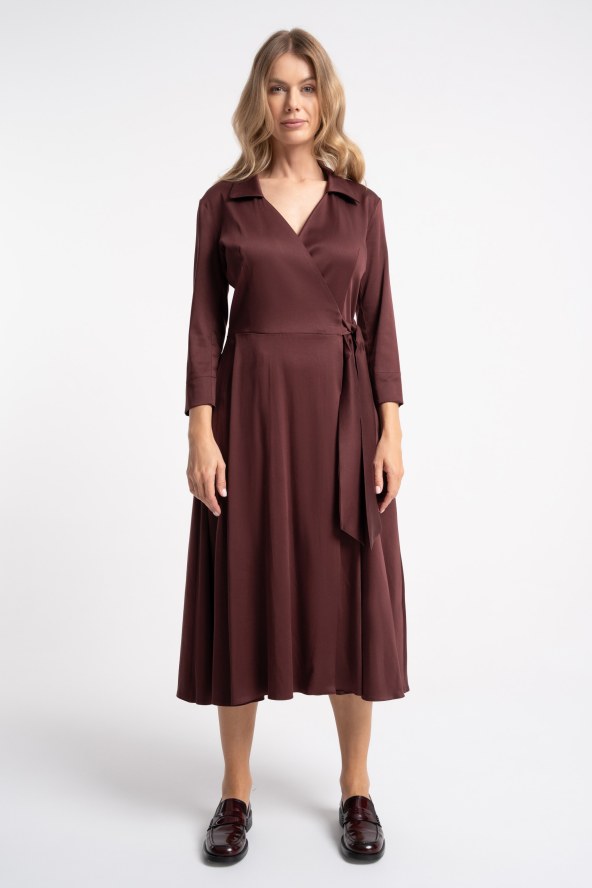 Sukienka Laria Wine AW26