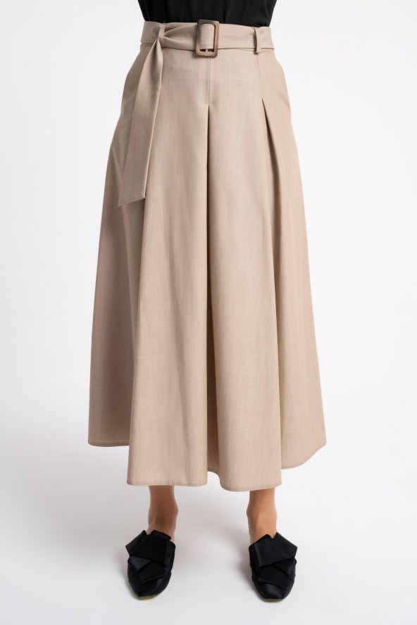 Spódnica Jun Dark Beige AW26