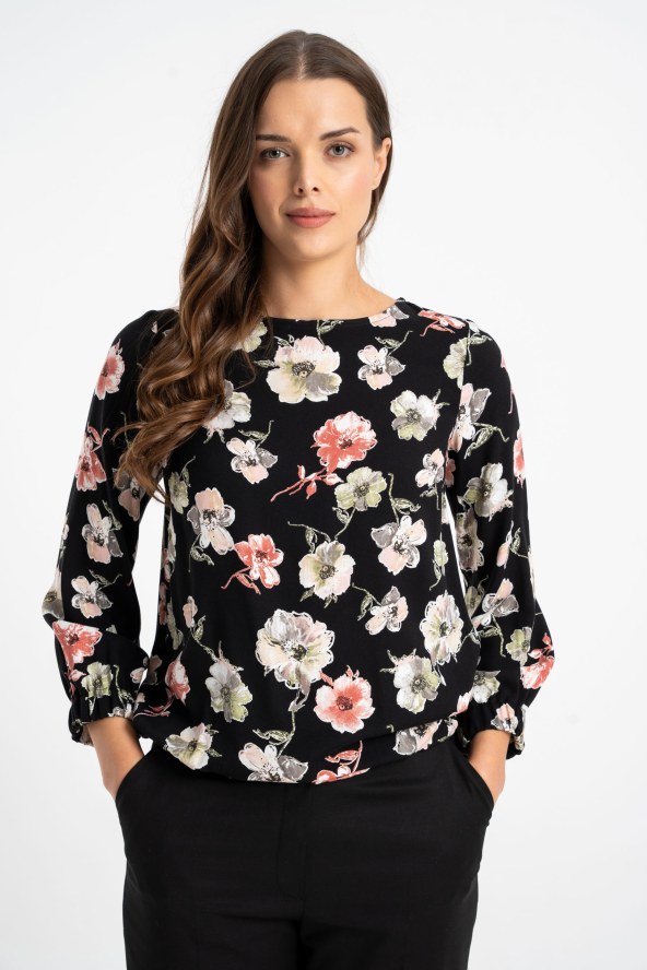Bluzka Agata Pastel Flowers AW26