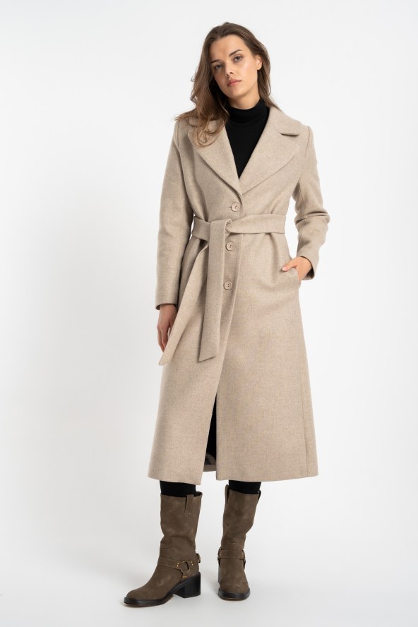 Płaszcz Celestia Beige AW26