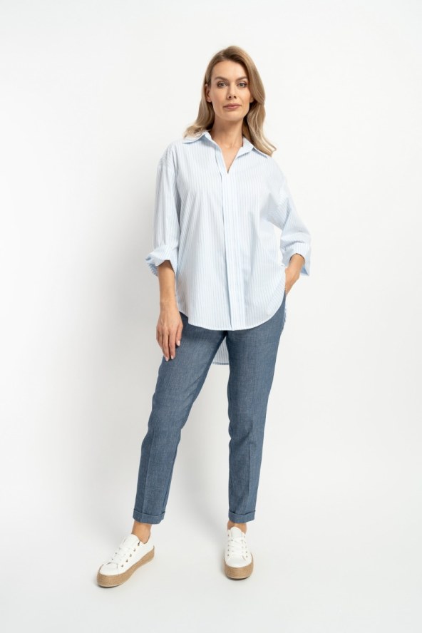 Koszula Longoria Blue Stripes 24