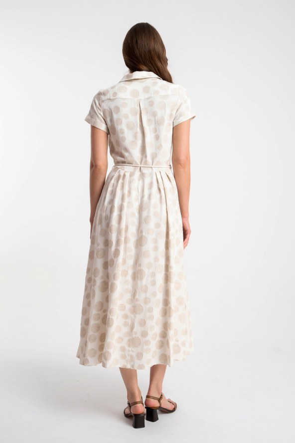 Sukienka Deborah Linen Dots SS26
