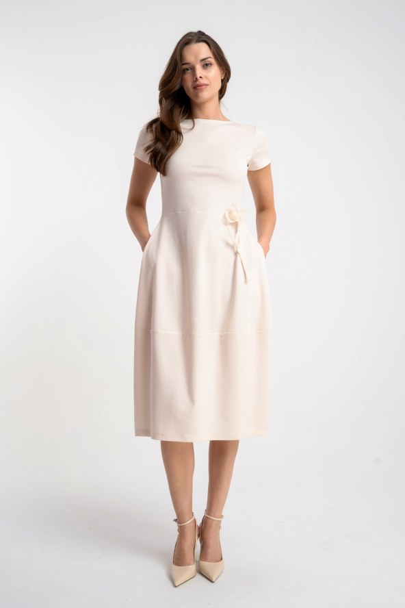 Sukenka Rebeca Light Beige SS26